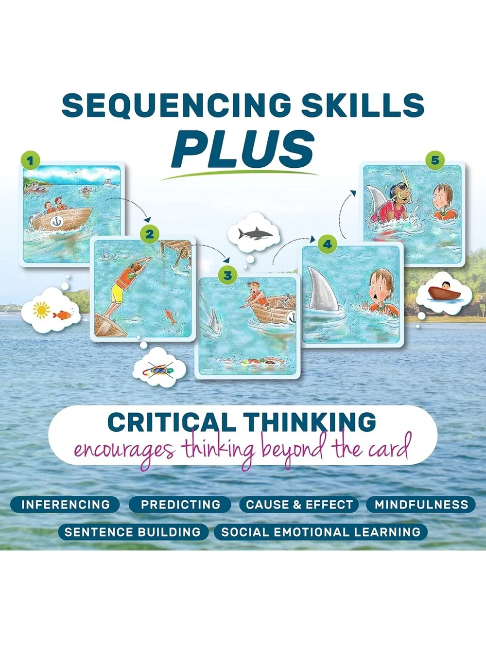 Skilled Sequence Cards - Multicolor
